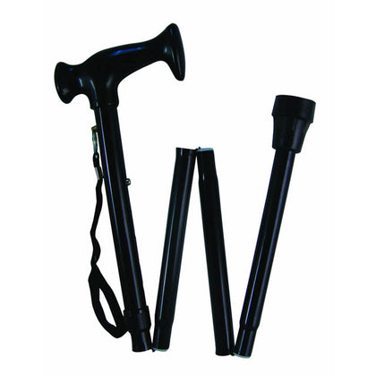 CANE FOLDABLE ALUMINUM 250LB WEIGHT CAPACITY