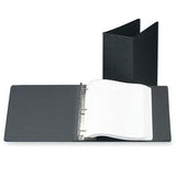 BINDER 4INCH FLIP-LOCK BLACK HEAVY DUTY