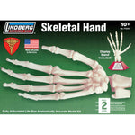 HUMAN SKELETAL HAND MODEL KIT LINDBERG UNASSEMBLED LIFE SIZE