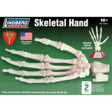 HUMAN SKELETAL HAND MODEL KIT LINDBERG UNASSEMBLED LIFE SIZE