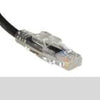 PATCH CORD CAT5E BLK 50FT SNAGLESS BOOT