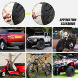 TIRE REPAIR KIT CAR  MOTORCYCLE