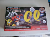 FOOSBALL TABLE TOP TRANSFORMER EDITION SHOOT & SCORE ACTION