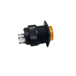 PUSH SWITCH LIT MOM YEL 1P1T 16 MM NO 3A 125V SOL