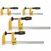 CLAMP BAR 600LB CLAMPING FORCE 2-1/2IN THROAT 6/12IN 4PC/PK