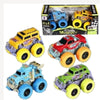 MONSTER TRUCKS SET 2PCS/PK ASSORTED COLORS