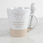 CAPRICORN ZODIAC MUG W/SPOON