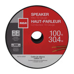 SPEAKER WIRE AWG 16 STD 100FT CLEAR