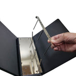 BINDER 3INCH FLIP-LOCK BLACK HEAVY DUTY