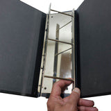 BINDER 3INCH FLIP-LOCK BLACK HEAVY DUTY