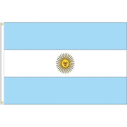 ARGENTINA SOUVENIR FLAG 3 X 5FT