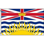 BRITISH COLUMBIA SOUVENIR FLAG 3X5FT