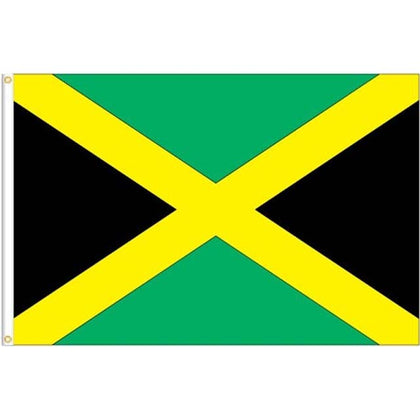 JAMAICA SOUVENIR FLAG 3 X 5 FT