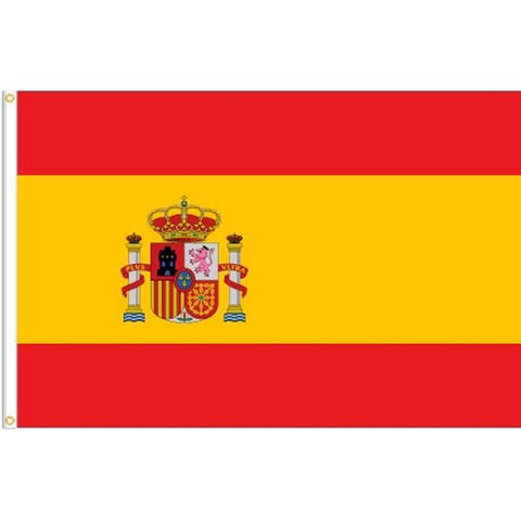 SPAIN SOUVENIR FLAG 3 X 5FT