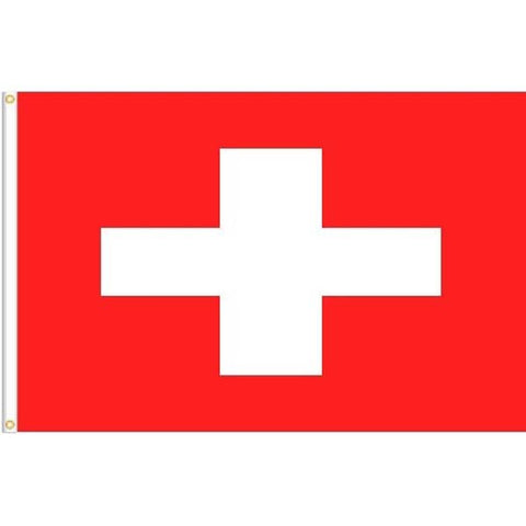 SWITZERLAND SOUVENIR FLAG 3X5FT