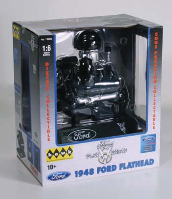 FORD FLATHEAD V8 ASSEMBLED DIECA CAST ASSEMBLED AGES 10+