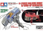 4 LEGGED WALKING ROBOT W/HAND GENERATOR