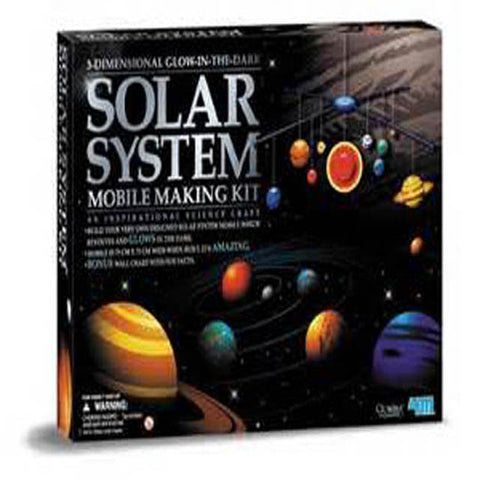 SOLAR-SYSTEM MODEL MAKING KIT 3-DIMENSIONAL GLOW-IN-THE DARK