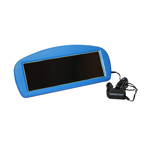 SOLAR CHARGER 12V/125MA WITH CIGARETTE LIGHTER PLUG