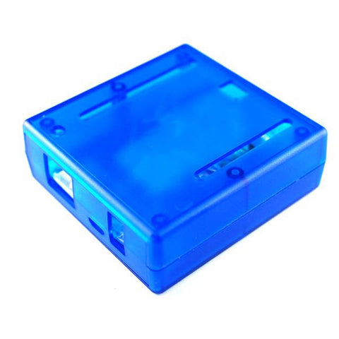ENCLOSURE PLASTIC BLUE FOR ARDUINO 2.95 X 2.91 X 1.06IN