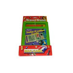 TRAVEL MAGNETIC GAMES 3-IN-1 SNAKES & LADDER & LUDO