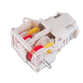 TWIN-MOTOR GEARBOX 1:60 200RPM 1:120 100RPM  1:288 42RPM
