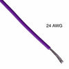 WIRE STRANDED 24AWG 1000FT PURPL TC PVC FT1 300V 105C