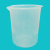 BEAKER 500ML PLASTIC GRADUATED