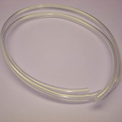 TUBING CLEAR PLASTIC 1/4IN OD 1/8IN ID 3FT LENGTH