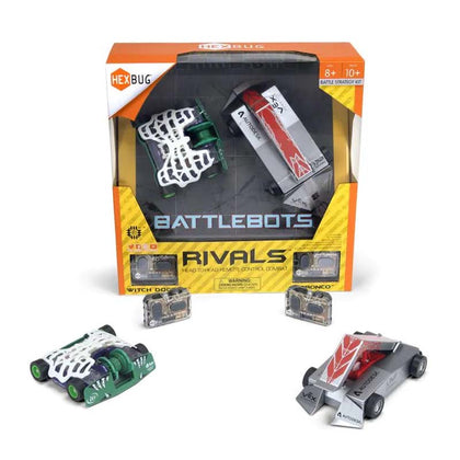 HEXBUG BATTLEBOTS RIVALS. BRONCO AND WITCH DOCTOR