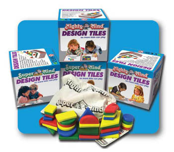 MIGHTY/SUPER MIND PLASTIC TILE SET