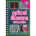 OPTICAL ILLUSIONS AND PUZZLES BOOK 350 PUZZLES