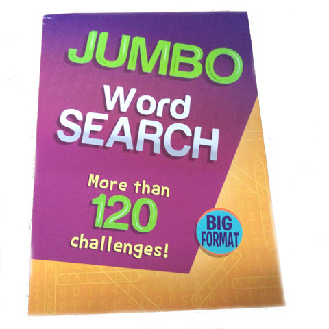 WORD SEARCH JUMBO MORE THAN 120 CHALLENGES