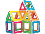MAGFORMERS MAGNETIC BUILDERS 14PCS  8 TRIANGLES & 6 SQUARES