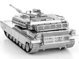 M1 ABRAMS TANK TWO SHEET 3D METAL MODEL KITS