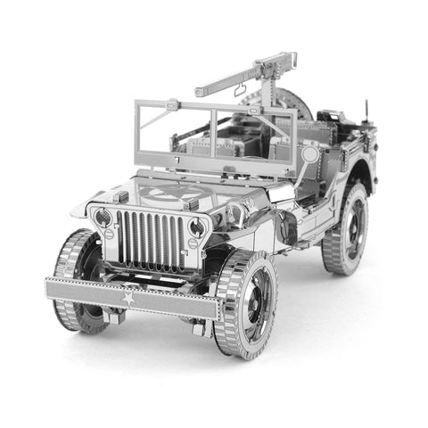 WILLY'S JEEP METAL EARTH 3D LASER CUT MODEL