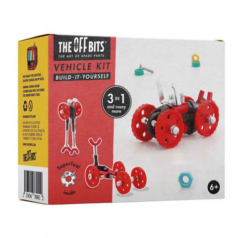 OFFBITS 3 IN 1 VEHICLE KIT RED