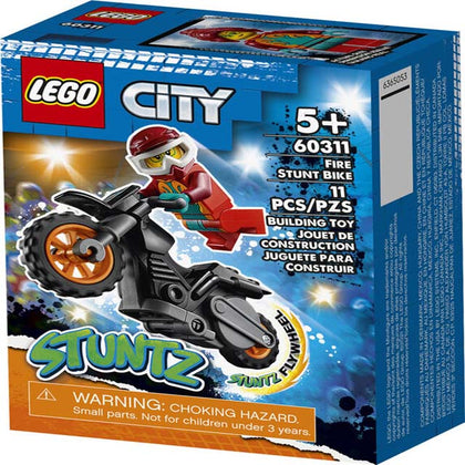 FIRE STUNT BIKE - CITY 11PC/SET