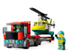 RESCUE HELICOPTER TRANSPORT-CITY 215PCS/BOX