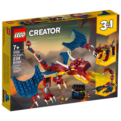 FIRE DRAGON-CREATOR 234PCS/KIT