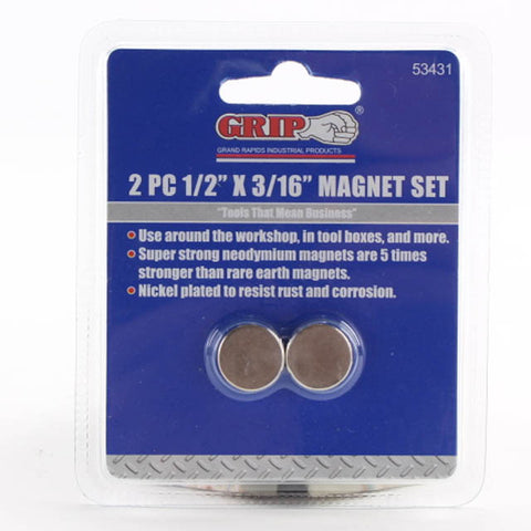 MAGNET DISC 1/2 X 3/16IN