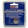 MAGNET DISC 3/4 X 1/8IN