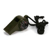 WHISTLE WITH COMPASS THERMOMETER GOOD FOR CAMPING