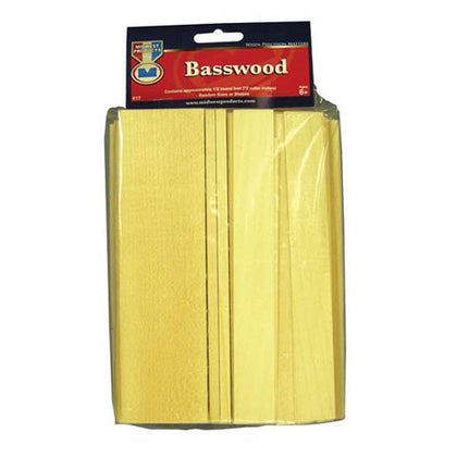 WOOD STRIP ASSORTED BASSWOOD