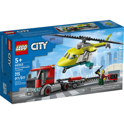 RESCUE HELICOPTER TRANSPORT-CITY 215PCS/BOX