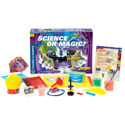 SCIENCE OR MAGIC 40 PIECES 20 EXPERIMENTS 48 MANUAL PAGES