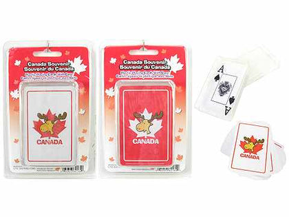 CANADA SOUVENIR PLASTIC PLAYING CARD