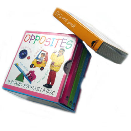 BOARD BOOKS-OPPOSITES 4 BOARD BOOKS IN A BOX