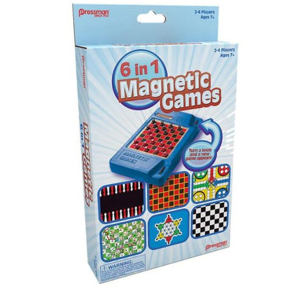 MAGNETIC GAMES 6-IN-1