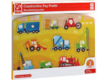 CONSTRUCTION PEG PUZZLE-HAPE